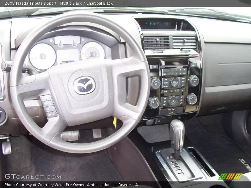 Mystic Black / Charcoal Black 2008 Mazda Tribute s Sport