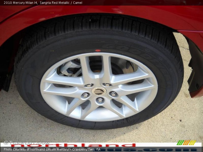 Sangria Red Metallic / Camel 2010 Mercury Milan I4