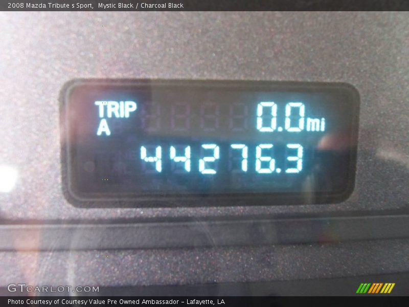 Mystic Black / Charcoal Black 2008 Mazda Tribute s Sport
