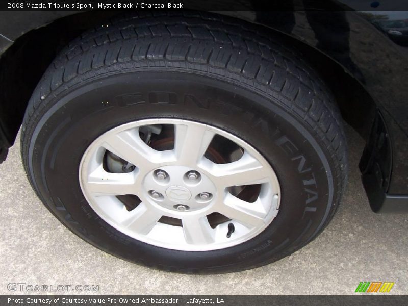 Mystic Black / Charcoal Black 2008 Mazda Tribute s Sport