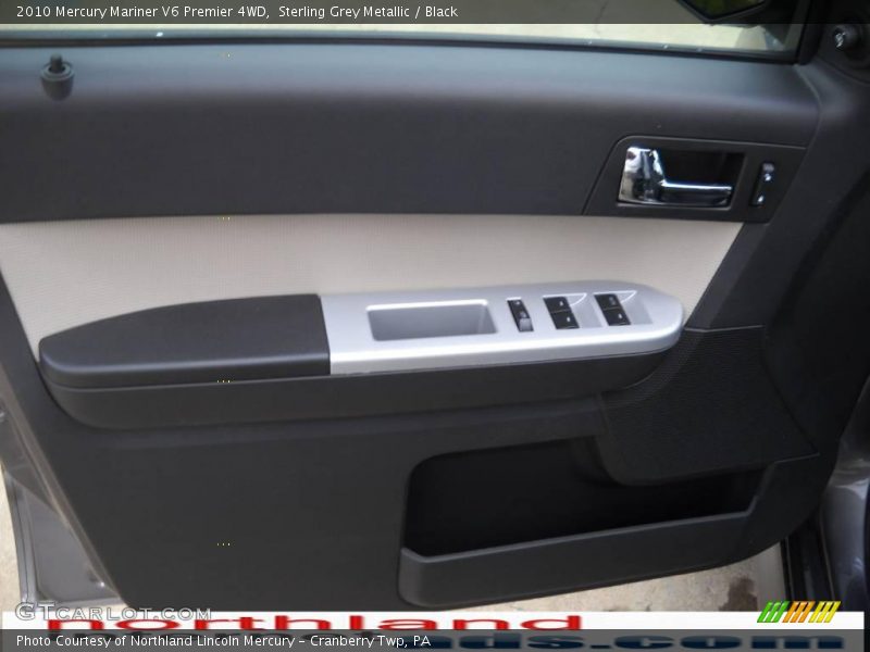 Sterling Grey Metallic / Black 2010 Mercury Mariner V6 Premier 4WD