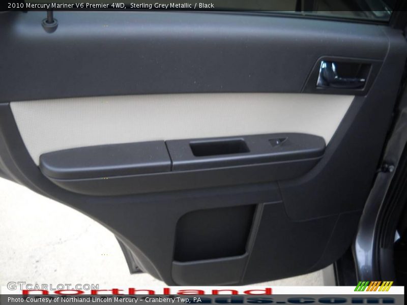Sterling Grey Metallic / Black 2010 Mercury Mariner V6 Premier 4WD