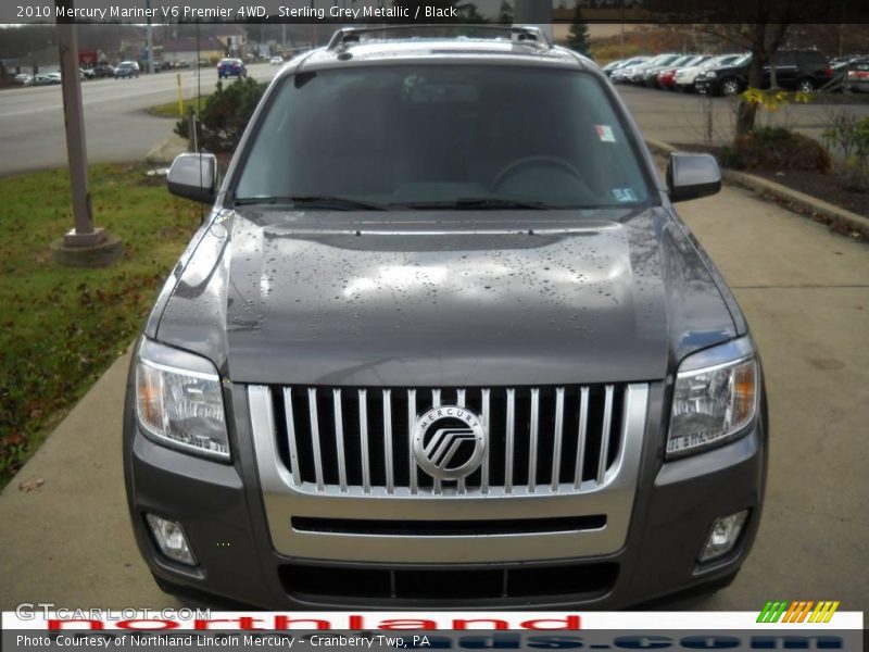 Sterling Grey Metallic / Black 2010 Mercury Mariner V6 Premier 4WD