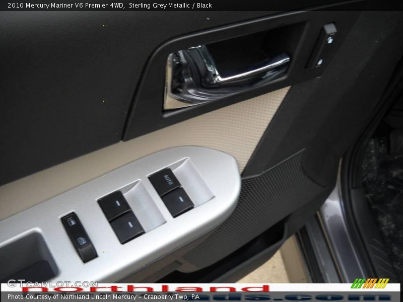 Sterling Grey Metallic / Black 2010 Mercury Mariner V6 Premier 4WD