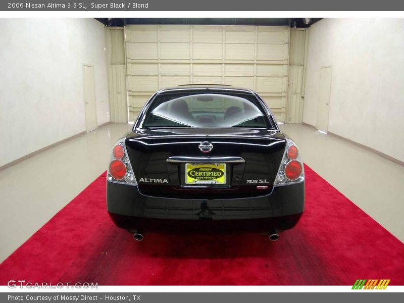 Super Black / Blond 2006 Nissan Altima 3.5 SL