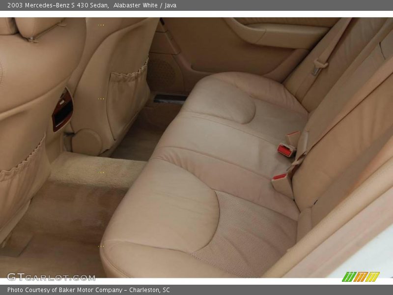 Alabaster White / Java 2003 Mercedes-Benz S 430 Sedan