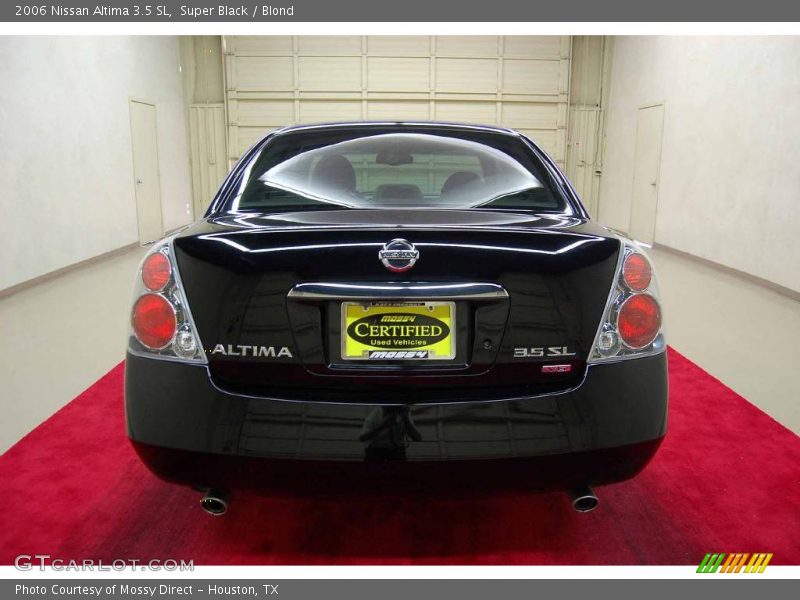 Super Black / Blond 2006 Nissan Altima 3.5 SL