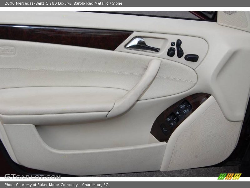 Barolo Red Metallic / Stone 2006 Mercedes-Benz C 280 Luxury