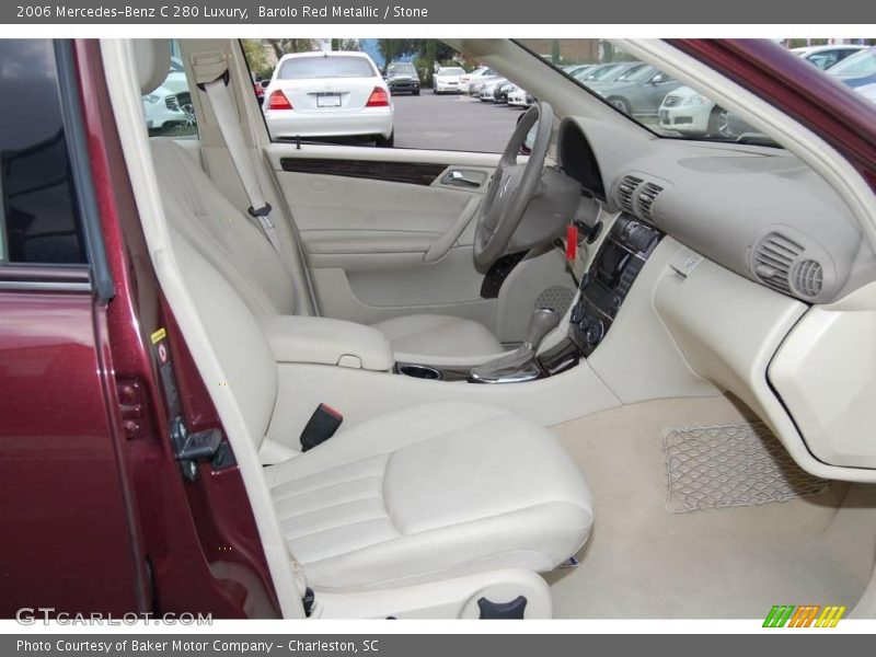 Barolo Red Metallic / Stone 2006 Mercedes-Benz C 280 Luxury
