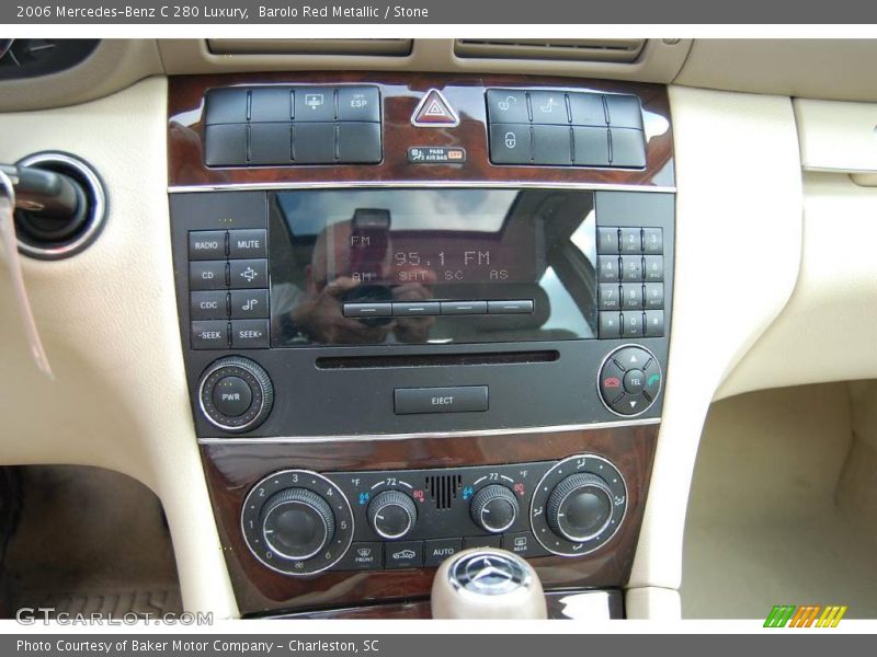 Barolo Red Metallic / Stone 2006 Mercedes-Benz C 280 Luxury