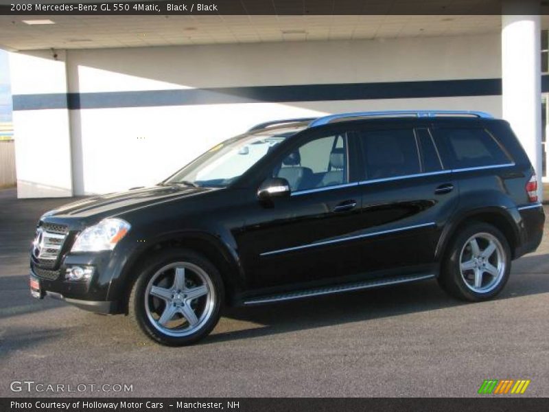 Black / Black 2008 Mercedes-Benz GL 550 4Matic