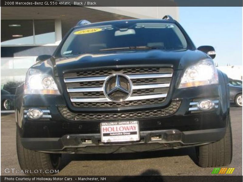 Black / Black 2008 Mercedes-Benz GL 550 4Matic