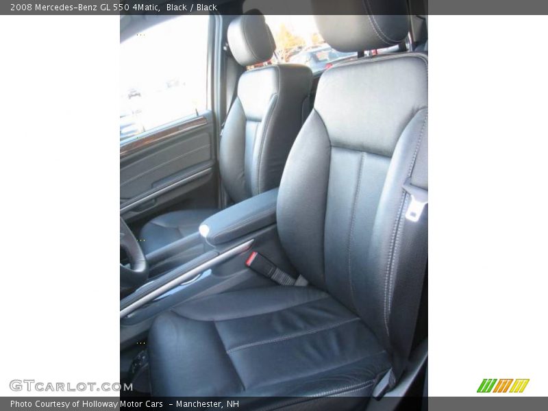 Black / Black 2008 Mercedes-Benz GL 550 4Matic