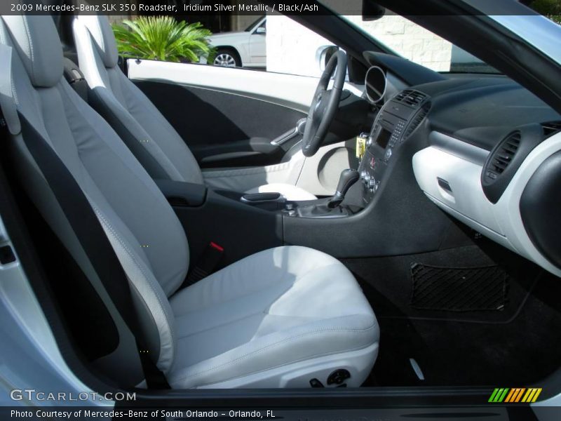 Iridium Silver Metallic / Black/Ash 2009 Mercedes-Benz SLK 350 Roadster