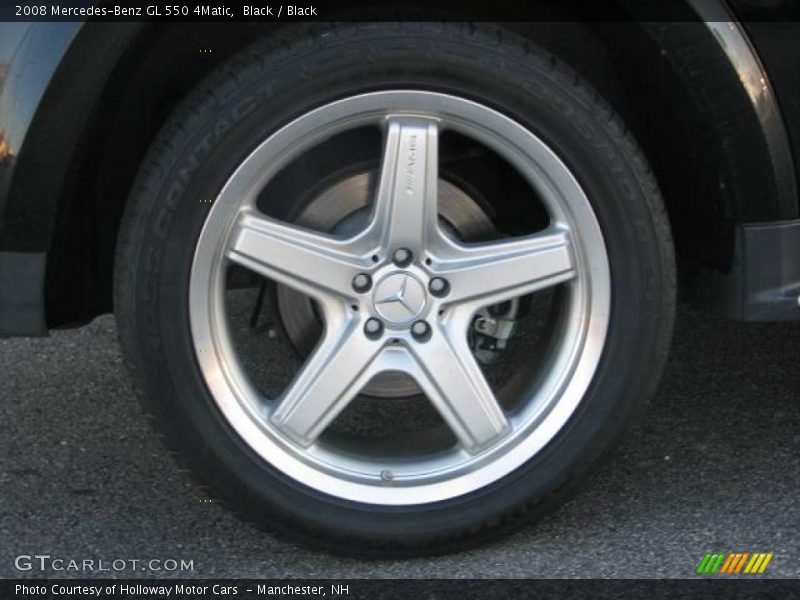 Black / Black 2008 Mercedes-Benz GL 550 4Matic