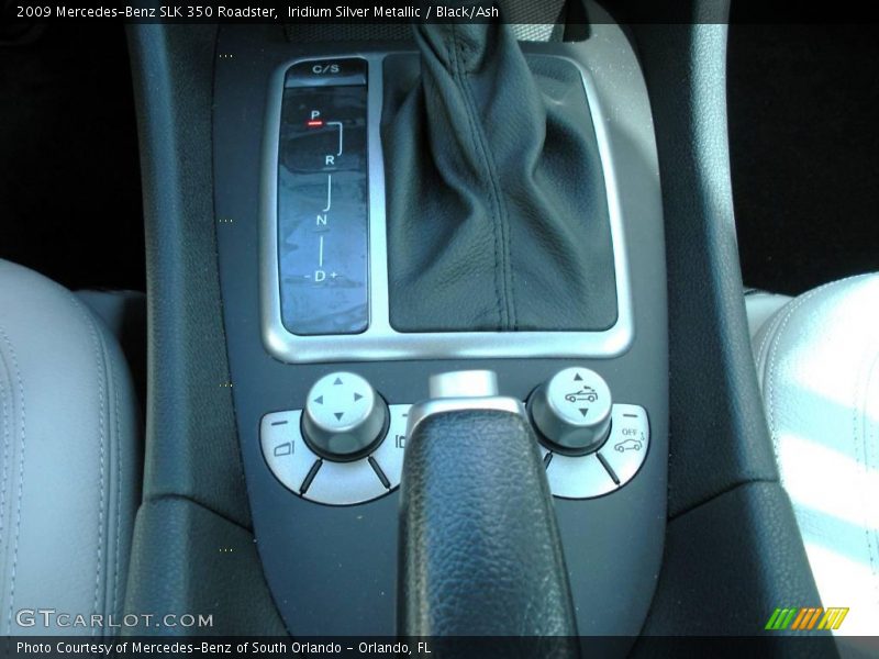 Iridium Silver Metallic / Black/Ash 2009 Mercedes-Benz SLK 350 Roadster