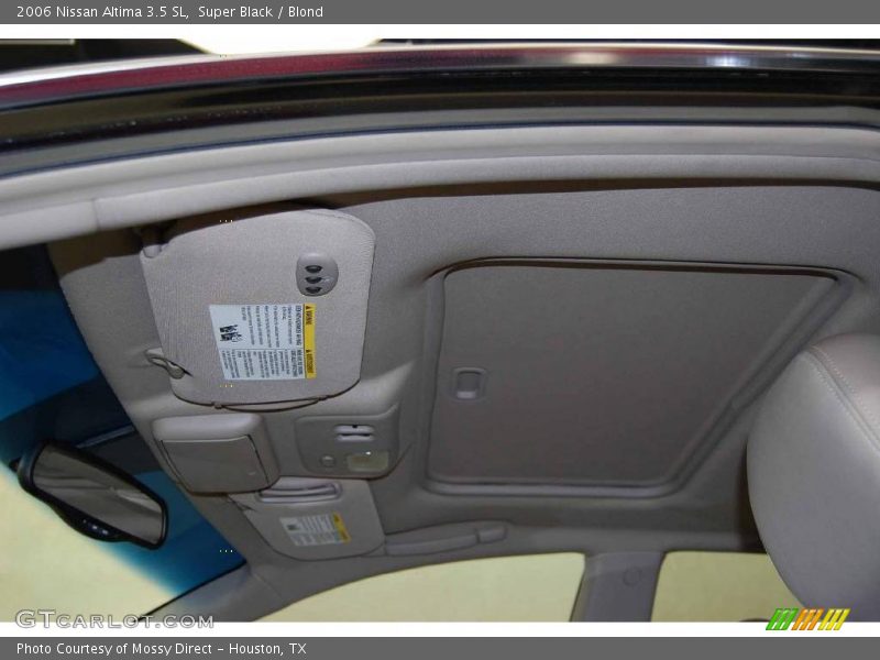 Super Black / Blond 2006 Nissan Altima 3.5 SL