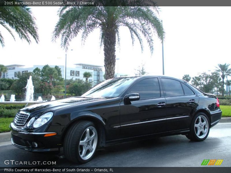 Black / Charcoal 2005 Mercedes-Benz E 500 Sedan