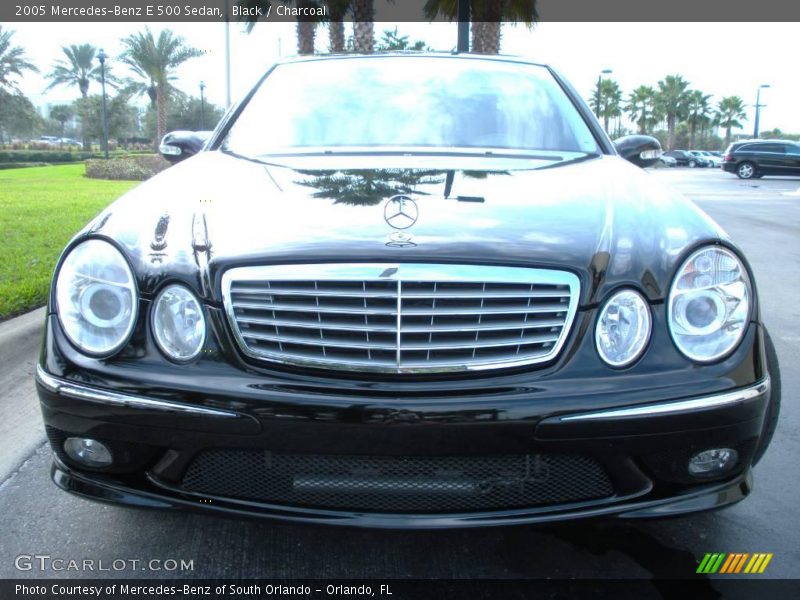 Black / Charcoal 2005 Mercedes-Benz E 500 Sedan