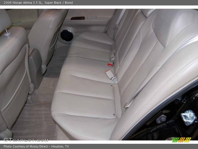 Super Black / Blond 2006 Nissan Altima 3.5 SL