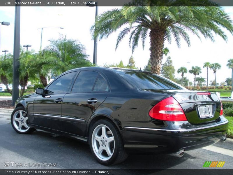 Black / Charcoal 2005 Mercedes-Benz E 500 Sedan