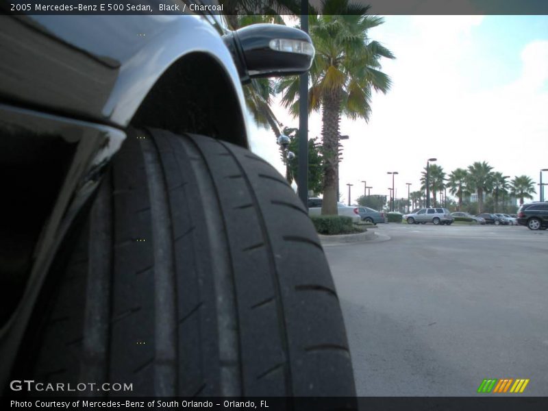 Black / Charcoal 2005 Mercedes-Benz E 500 Sedan