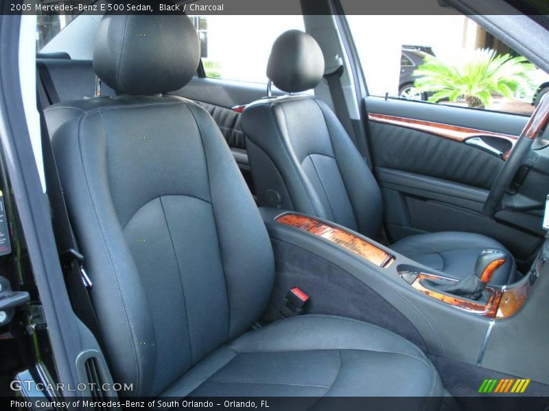 Black / Charcoal 2005 Mercedes-Benz E 500 Sedan