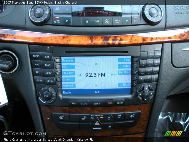 Black / Charcoal 2005 Mercedes-Benz E 500 Sedan