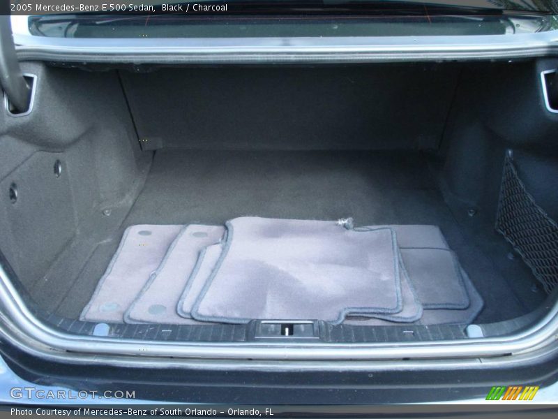 Black / Charcoal 2005 Mercedes-Benz E 500 Sedan