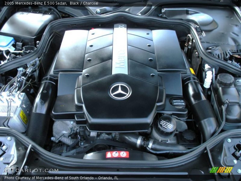 Black / Charcoal 2005 Mercedes-Benz E 500 Sedan