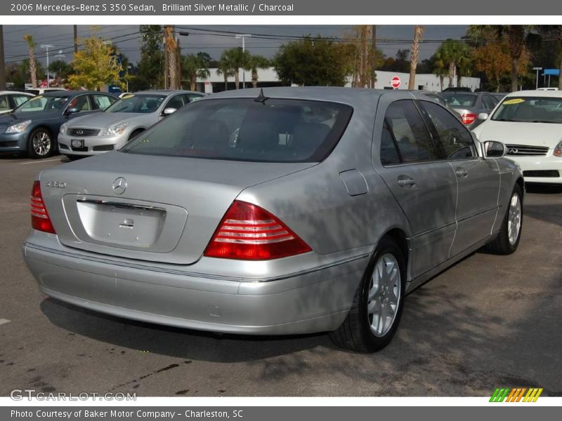 Brilliant Silver Metallic / Charcoal 2006 Mercedes-Benz S 350 Sedan