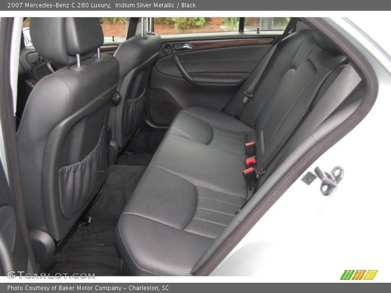 Iridium Silver Metallic / Black 2007 Mercedes-Benz C 280 Luxury