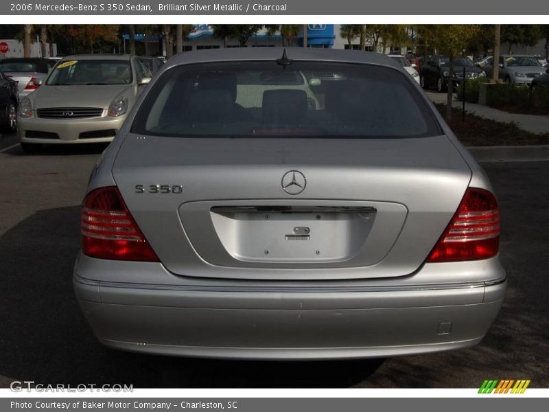 Brilliant Silver Metallic / Charcoal 2006 Mercedes-Benz S 350 Sedan