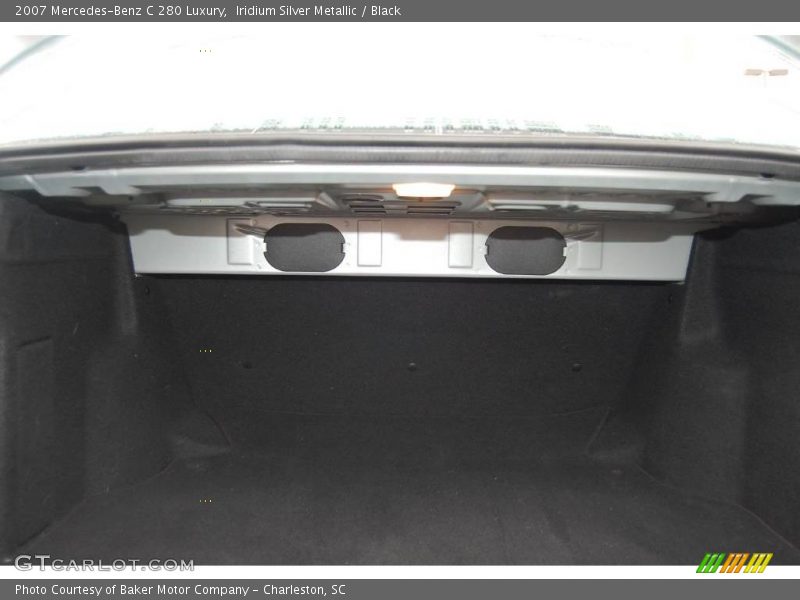 Iridium Silver Metallic / Black 2007 Mercedes-Benz C 280 Luxury