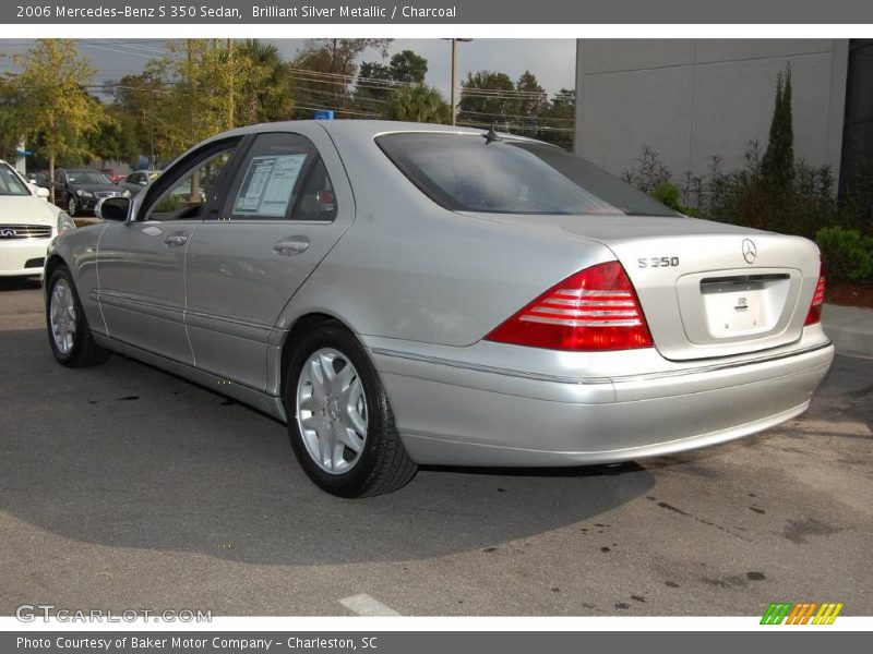 Brilliant Silver Metallic / Charcoal 2006 Mercedes-Benz S 350 Sedan