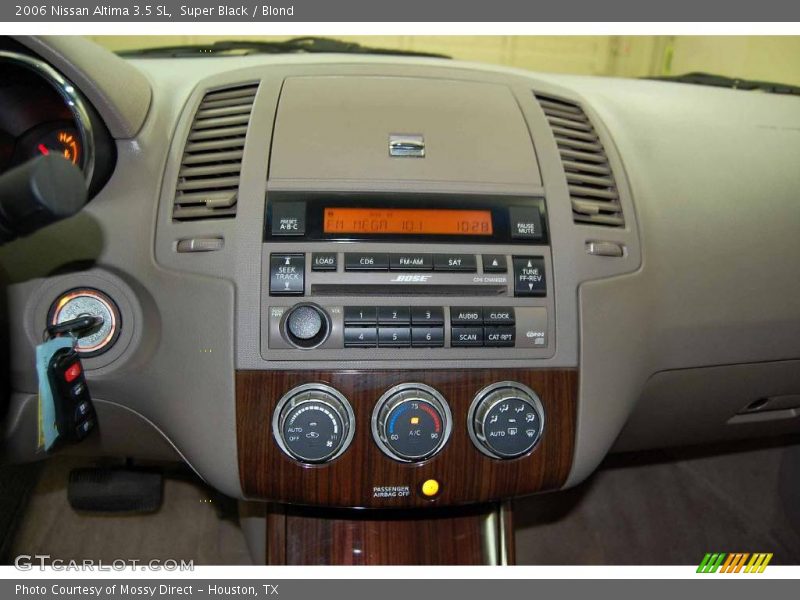Super Black / Blond 2006 Nissan Altima 3.5 SL