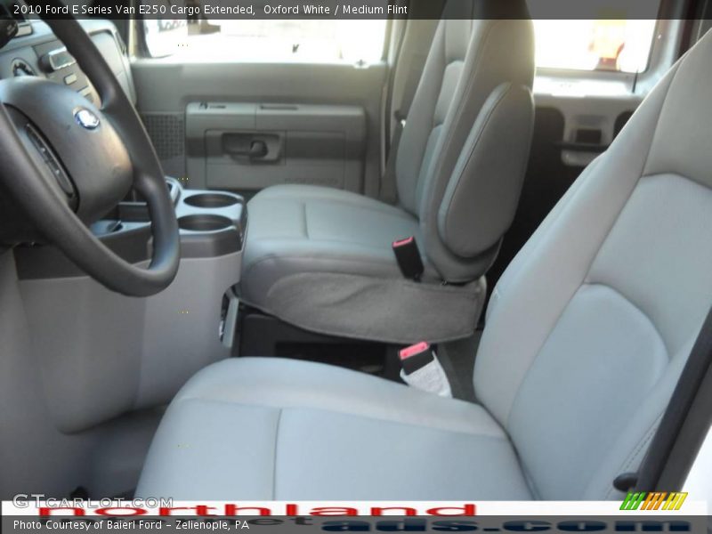Oxford White / Medium Flint 2010 Ford E Series Van E250 Cargo Extended