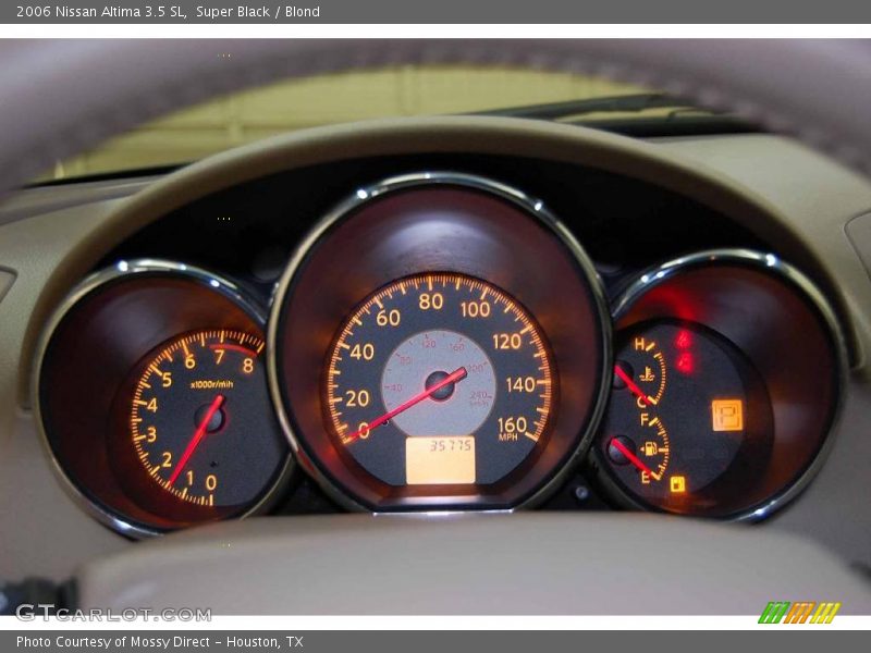 Super Black / Blond 2006 Nissan Altima 3.5 SL