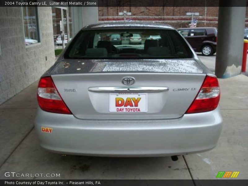 Lunar Mist Metallic / Stone 2004 Toyota Camry LE