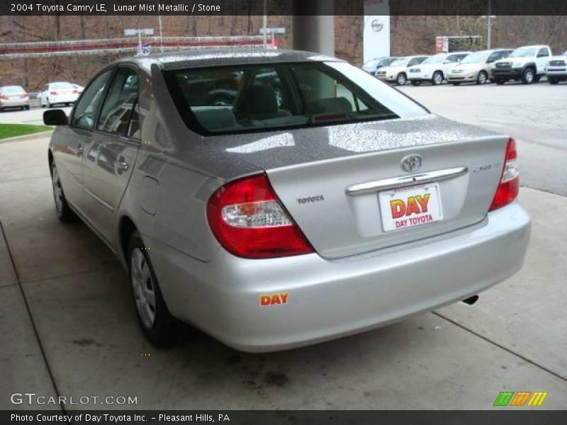 Lunar Mist Metallic / Stone 2004 Toyota Camry LE
