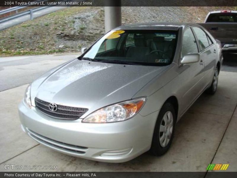 Lunar Mist Metallic / Stone 2004 Toyota Camry LE