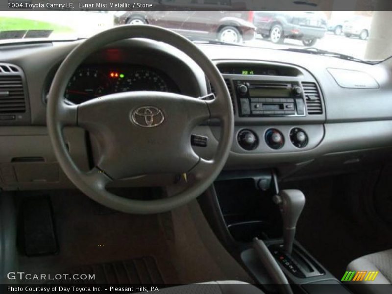 Lunar Mist Metallic / Stone 2004 Toyota Camry LE