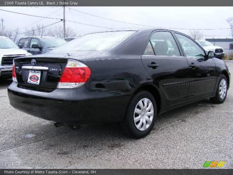 Black / Stone Gray 2006 Toyota Camry LE