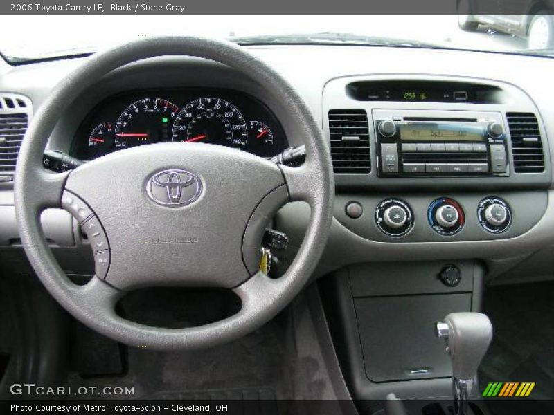 Black / Stone Gray 2006 Toyota Camry LE