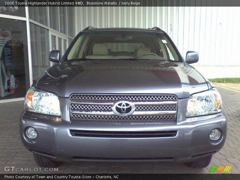 Bluestone Metallic / Ivory Beige 2006 Toyota Highlander Hybrid Limited 4WD