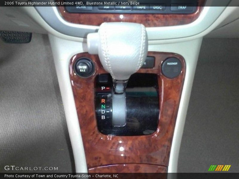 Bluestone Metallic / Ivory Beige 2006 Toyota Highlander Hybrid Limited 4WD