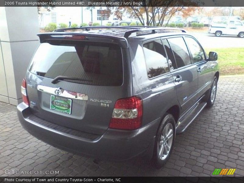 Bluestone Metallic / Ivory Beige 2006 Toyota Highlander Hybrid Limited 4WD