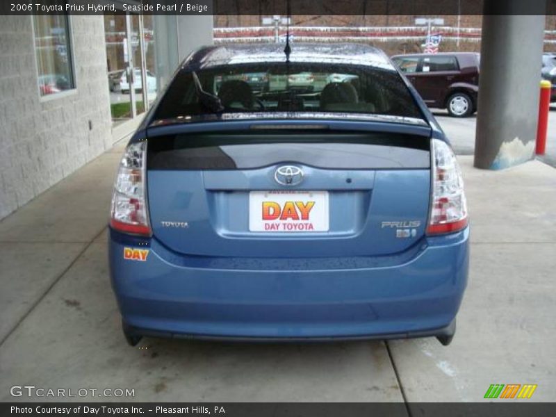 Seaside Pearl / Beige 2006 Toyota Prius Hybrid