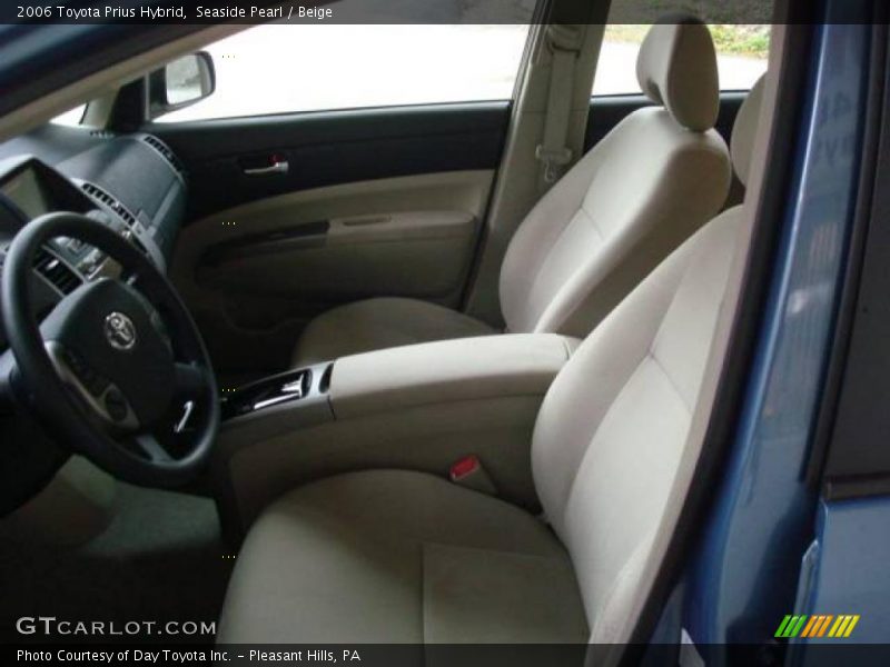 Seaside Pearl / Beige 2006 Toyota Prius Hybrid