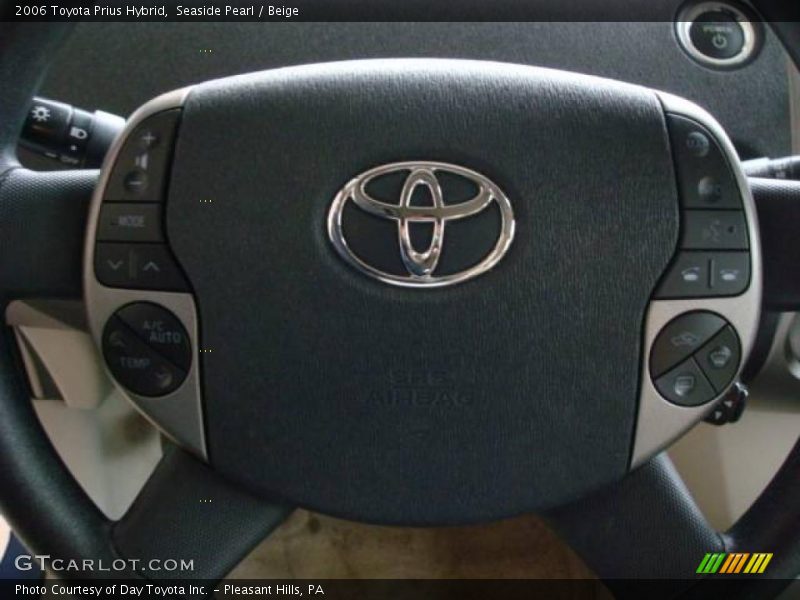 Seaside Pearl / Beige 2006 Toyota Prius Hybrid